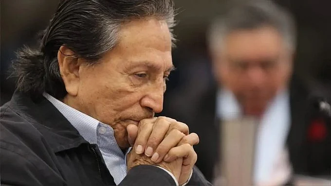Perus former President Alejandro Toledo