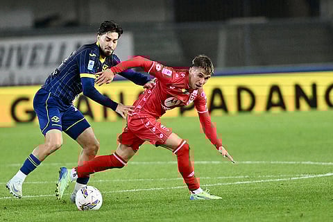 Serie A Soccer Match: Verona vs Monza