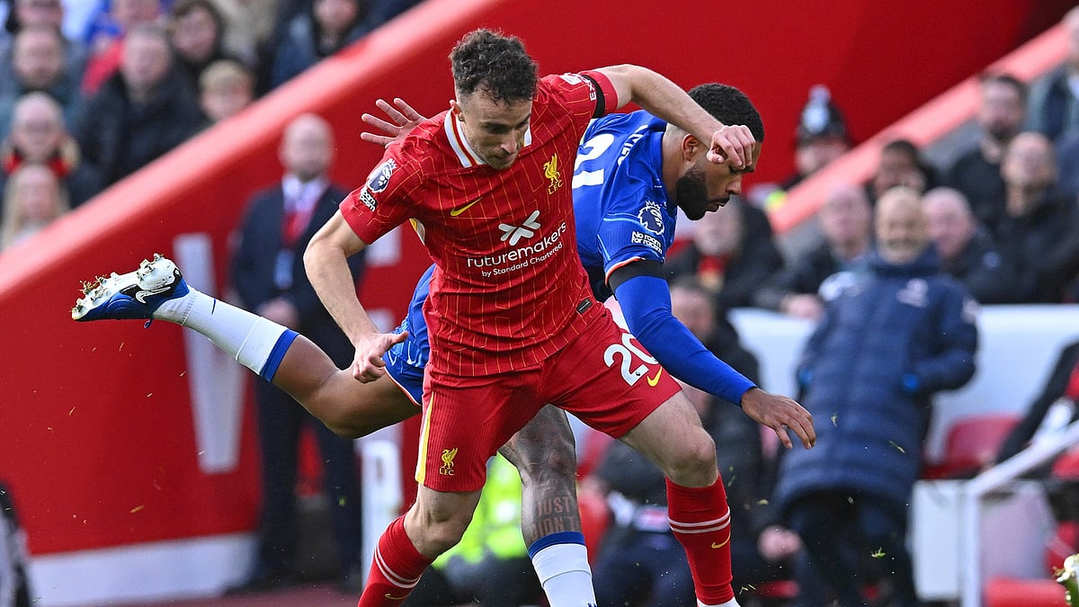 Diogo Jota playing against Chelsea - null