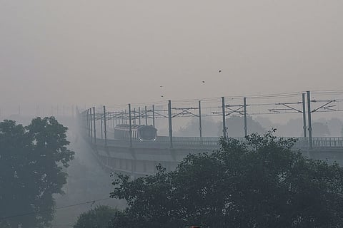 Weather: Air pollution in Delhi