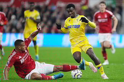 Britain Soccer Premier League: Nottingham Forest Vs Crystal Palace