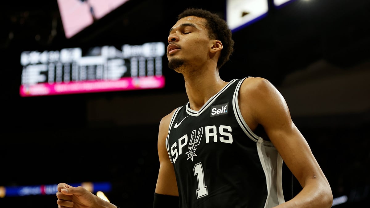 Reigning NBA Rookie of the Year Victor Wembanyama