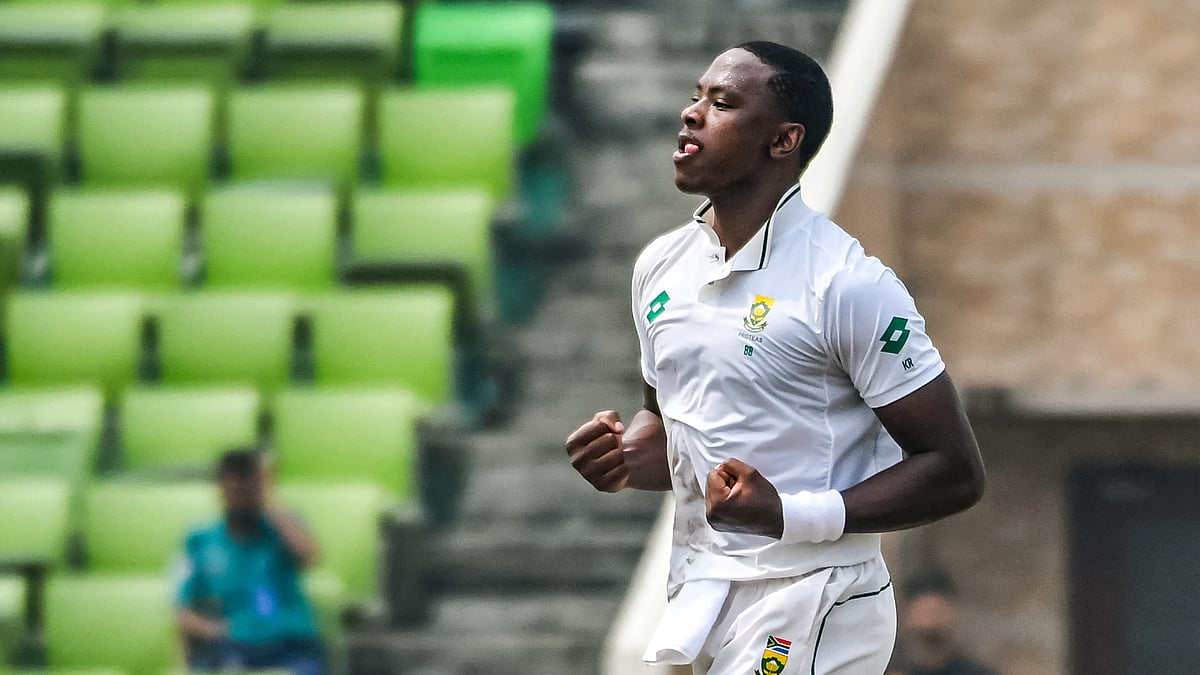 Kagiso Rabada dented Bangladesh's hopes of fighting back on day two