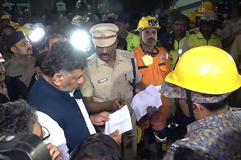 Bengaluru Rain Building Collapse