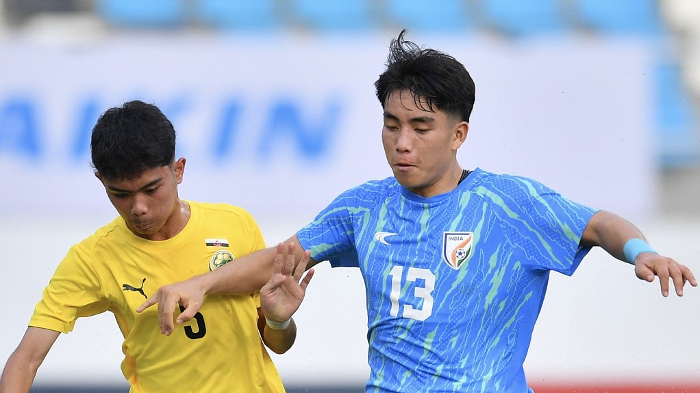 X/AFC : India vs Brunei at AFC U-17 Asian Cup Qualifiers.