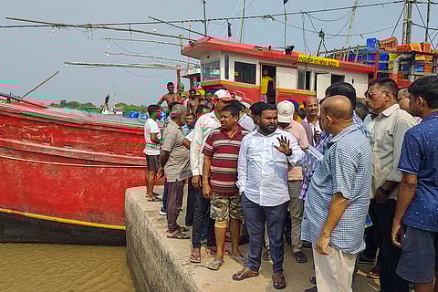 Balasore MLA inspects areas before cyclone Dana