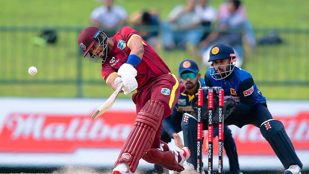 Sri Lanka vs West Indies First ODI cricket photo gallery_Shai Hope