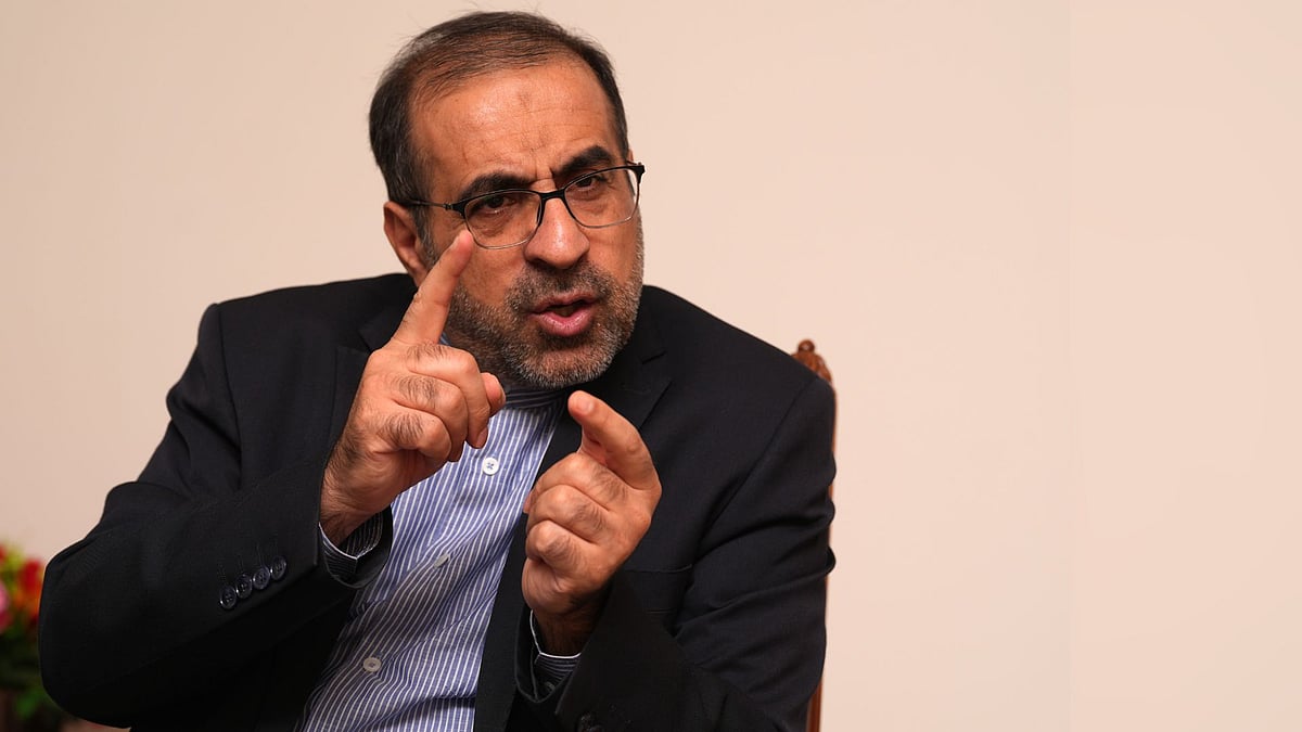 Iran’s ambassador to India, Iraj Elahi  - Tribhuvan Tiwari