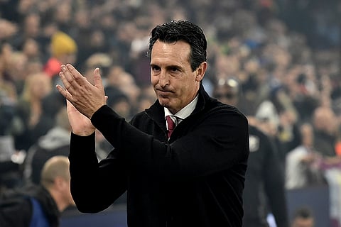 Champions League 2024-25: Aston Villa's head coach Unai Emery