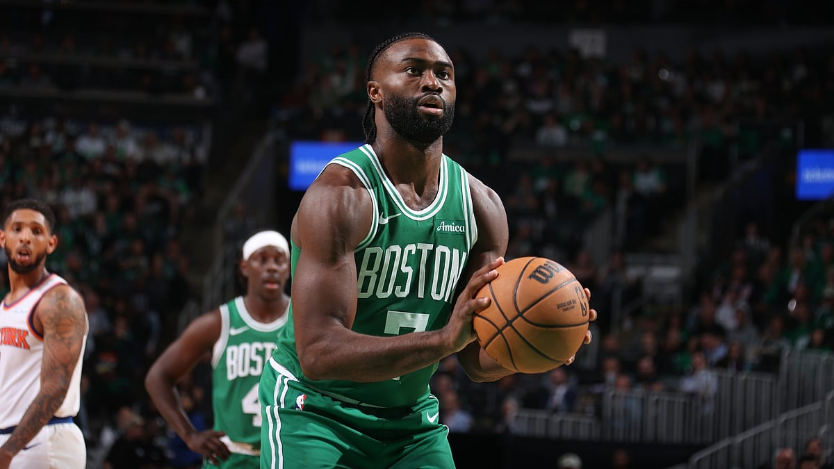 Boston Celtics' Jaylen Brown.