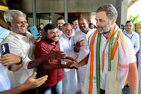 Rahul Gandhi in Wayanad