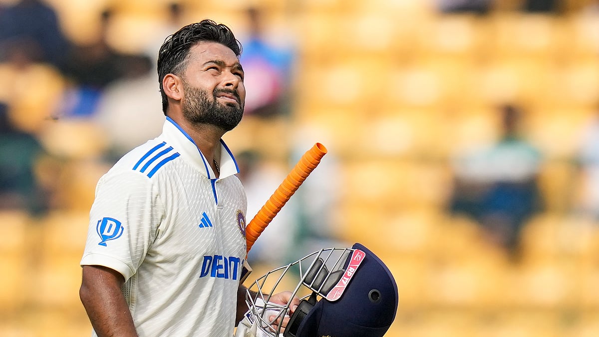PTI/Shailendra Bhojak : Indian wicketkeeper batter Rishabh Pant.