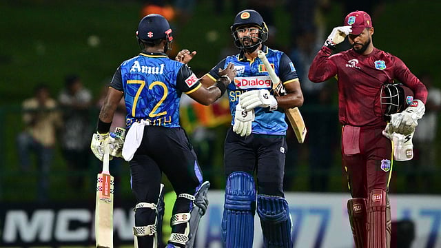 SL Vs WI 2nd ODI: Charith Asalanka Leads Sri Lanka To Series Win Over West Indies