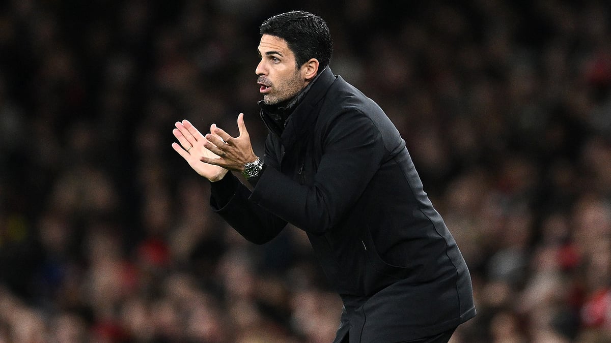 Arsenal manager Mikel Arteta - null