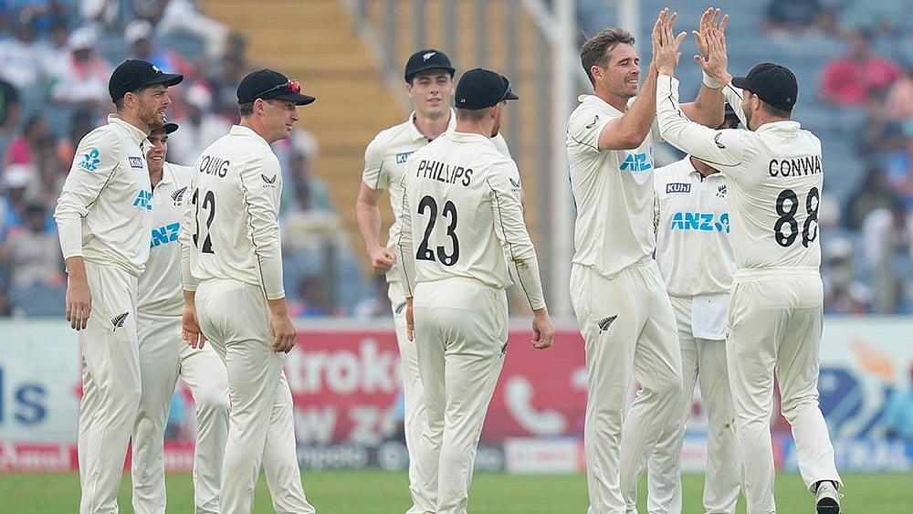 India Vs New Zealand 2nd Test cricket Day 1 photo gallery_Tim Southee