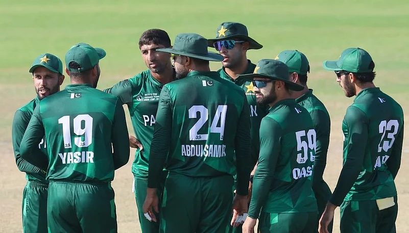 Pakistan A beat United Arab Emirates by 114 runs to enter the Emerging Teams Asia Cup semi-finals