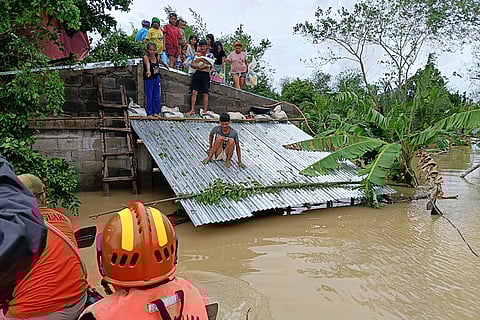 Tropical Storm Trami: Flood in Albay province