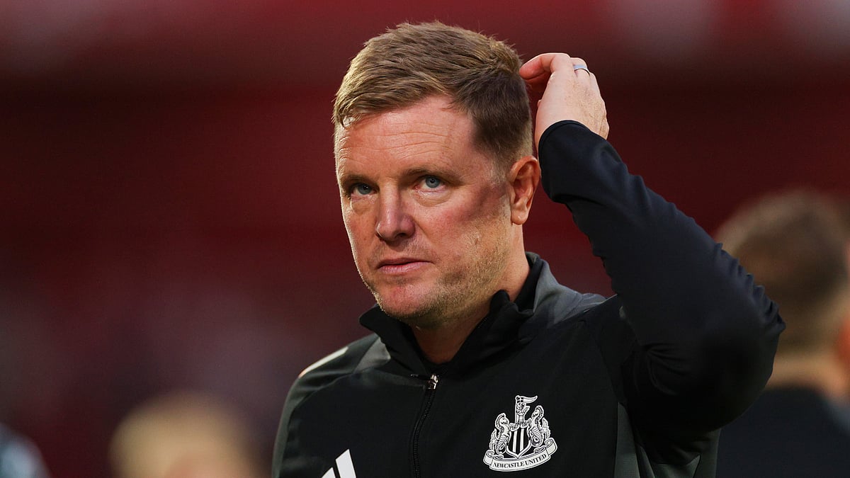 Newcastle United boss Eddie Howe - null