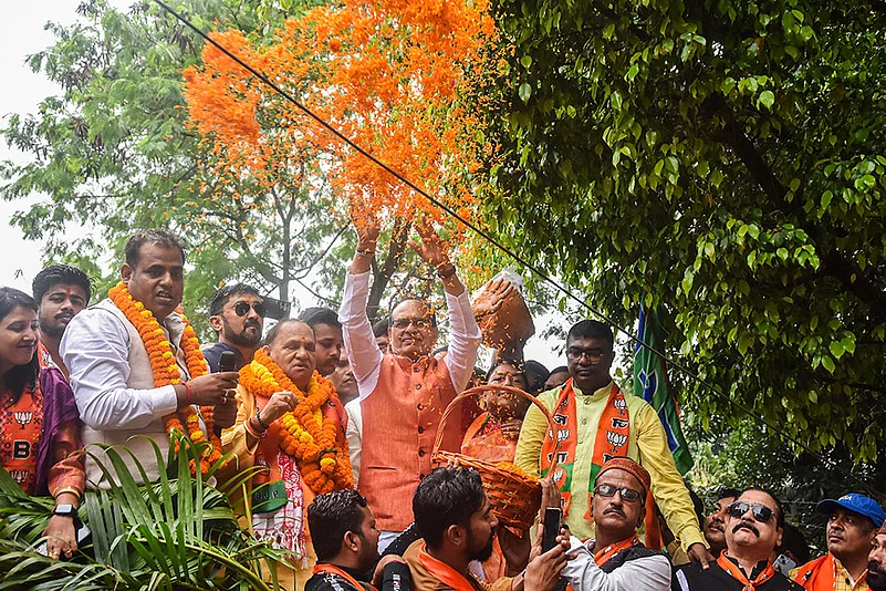 Shivraj Singh Chouhan campaigns