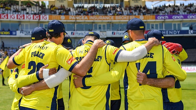 Photo: X | Hampshire Cricket : Hampshire Hawks cricket team.