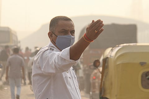 Smog in Gurugram