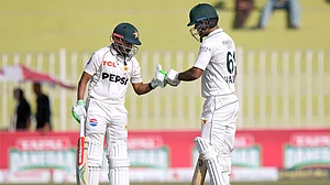 AP/Anjum Naveed : PAK Vs ENG, 3rd Test: Saud Shakeel and Noman Ali have forged a match-winning partnership.