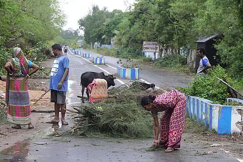 Cyclone Dana in West Bengal