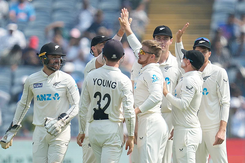 India Vs New Zealand 2nd Test cricket Day 2 photo gallery_Glenn Philips