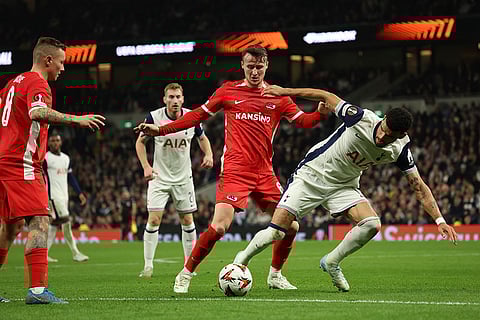 Britain Soccer Europa League: AZ Alkmaar vs Tottenham Hotspur