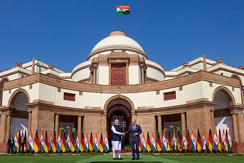 Modi-Scholz meeting in Delhi