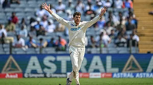 New Zealand's Mitchell Santner