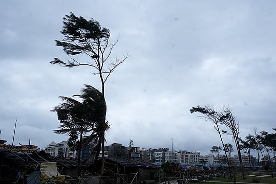 In Photos: Cyclone Dana Brings Heavy Rainfall In West Bengal
