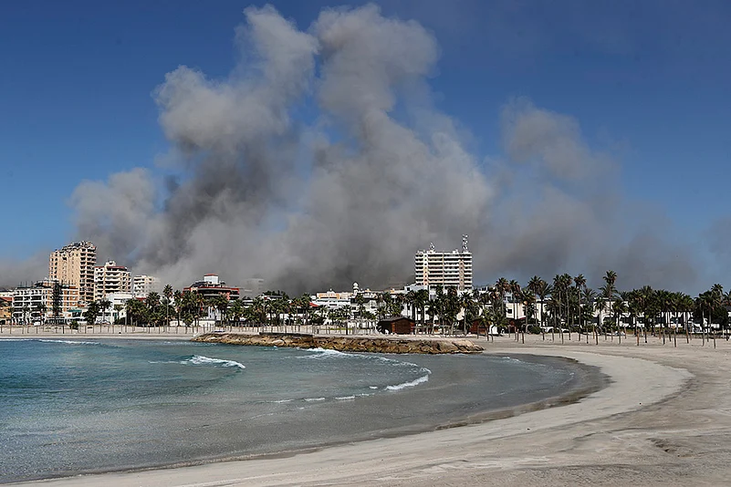 Mideast tensions 2024 Israeli invasion of Lebanon photo gallery_5