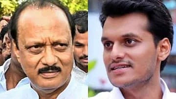 PTI : NCP (SP) fields Yugendra Pawar (R) against Ajit Pawar (L)