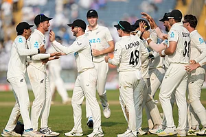 | AP Photo/Rafiq Maqbool : India Vs New Zealand 2nd Test