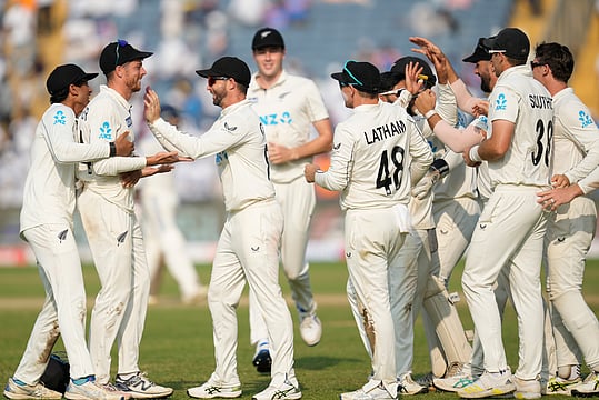 IND Vs NZ, 2nd Test: Kiwis End India's Prestigious Home Record In Pune - In Pics