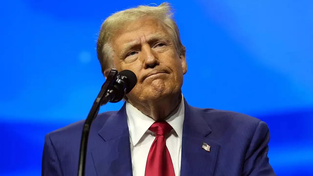 Former US President Donald Trump.(File photo) | - AP