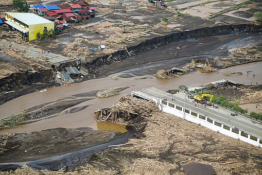 In Photos:  Tropical Storm Trami Batters The Philippines