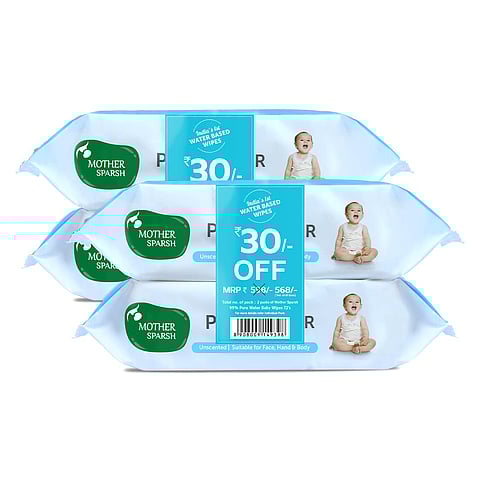 Mother Sparsh Water based wet wipes