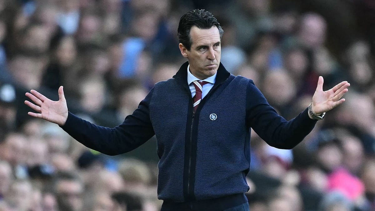 Aston Villa manager Unai Emery