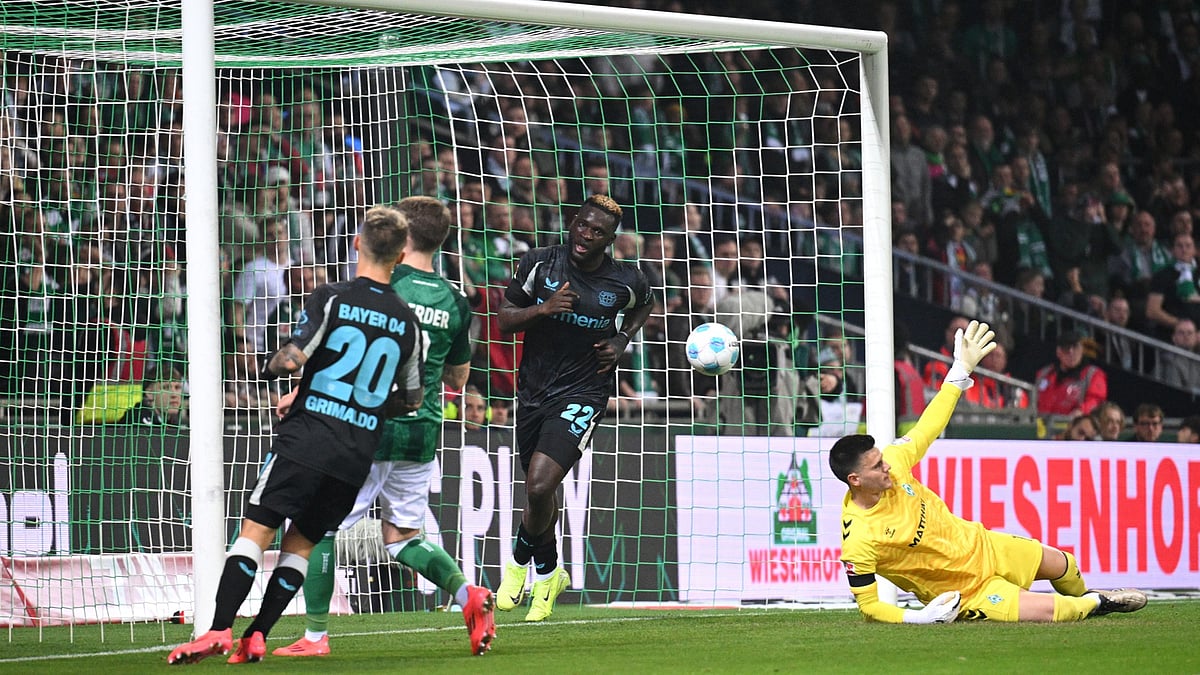 Victor Boniface scored on his comeback against Werder Bremen.