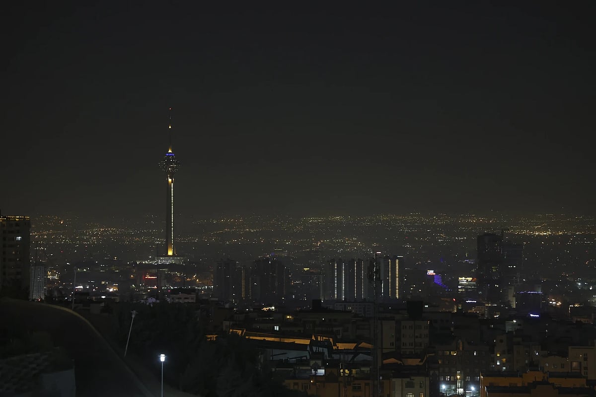 A view of Tehran