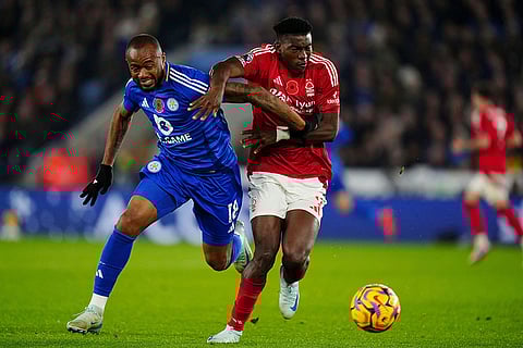English Premier League soccer match: Leicester City vs Nottingham Forest