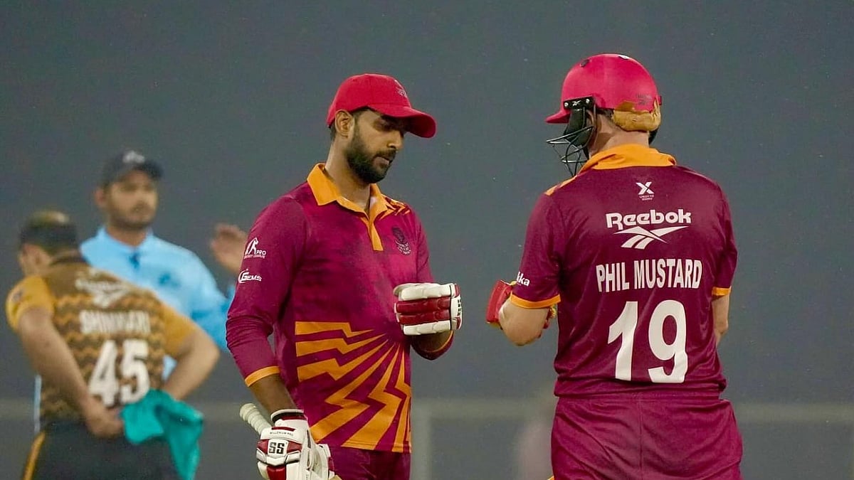 Photo: Special Arrangement : Sahgal Delhi Demons captain Phil Mustard during his batting in the Pro Cricket League.