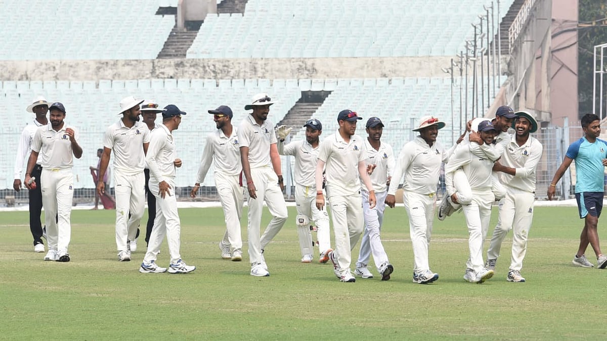 Photo: X | CABCricket : Bengal cricket team in Ranji Trophy.