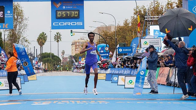 Ethiopia's Yomif Kejelcha Breaks Men's Half-Marathon World Record By One Second