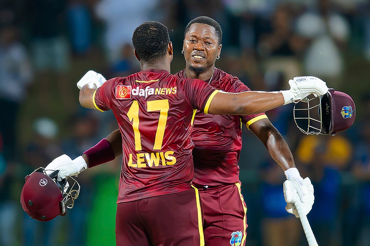 Sri Lanka Vs West Indies third ODI cricket photo gallery_Evin Lewis