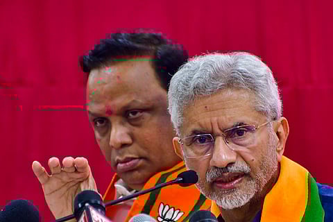 S Jaishankar press conference in Mumbai