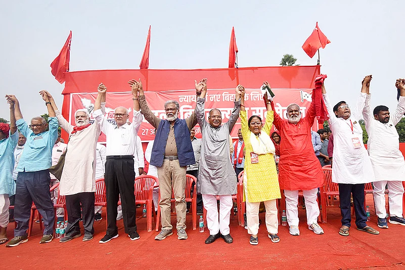 CPI(ML)s Badlo Bihar Nyay Sammelan in Patna