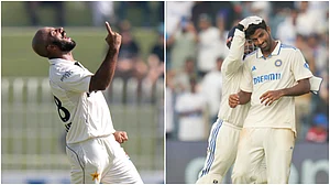 AP : Sajid Khan (L) and Washington Sundar.